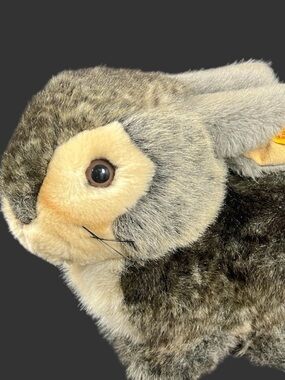 Steiff Dossy Rabbit, Button in Ear Germany Collectible Soft Dossy Bedtime time!